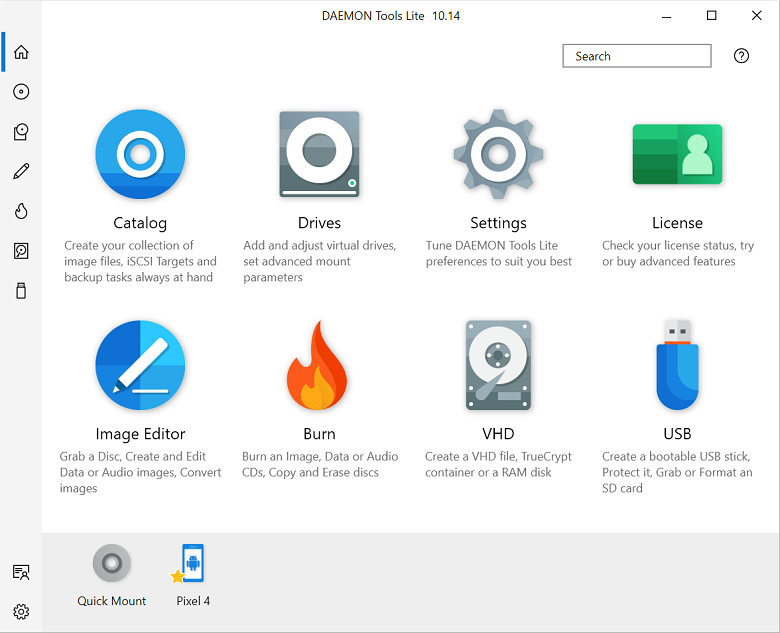 نرم افزار DAEMON Tools Lite